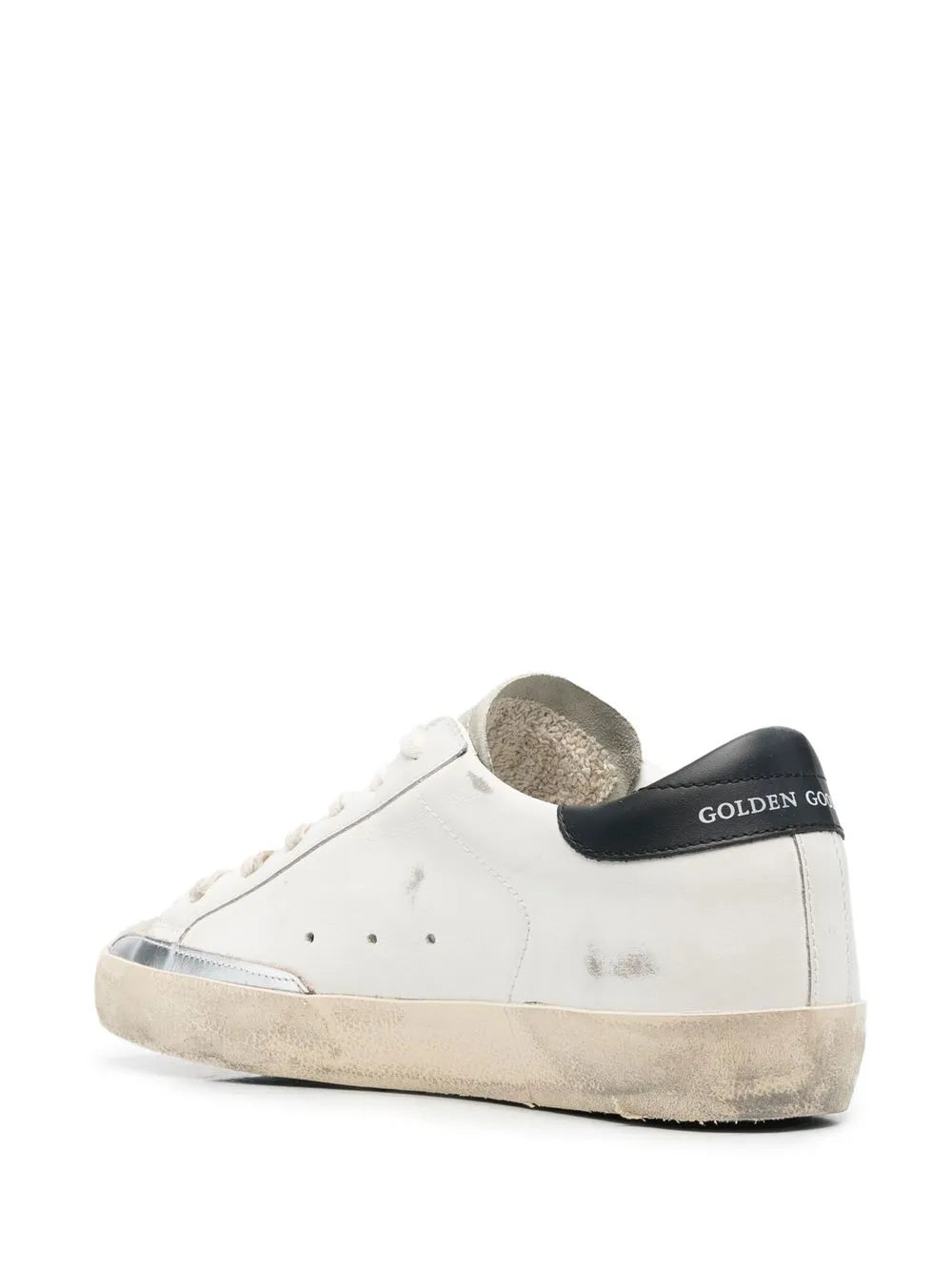 Golden Goose Super-Star distressed lace-up sneakers