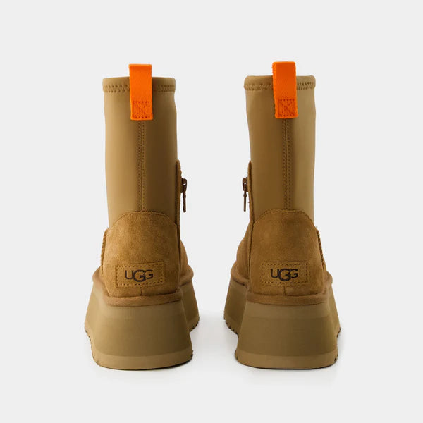 UGG Classic Dipper Ankle Boots Chestnut