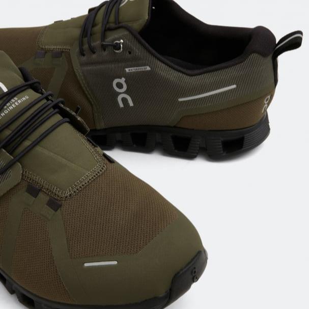 On Cloud 5 waterproof Low Top Green