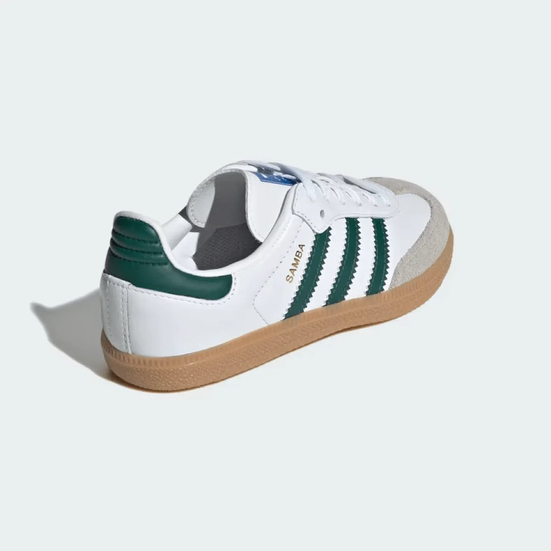 Adidas Samba OG Shoes Cloud White/Green