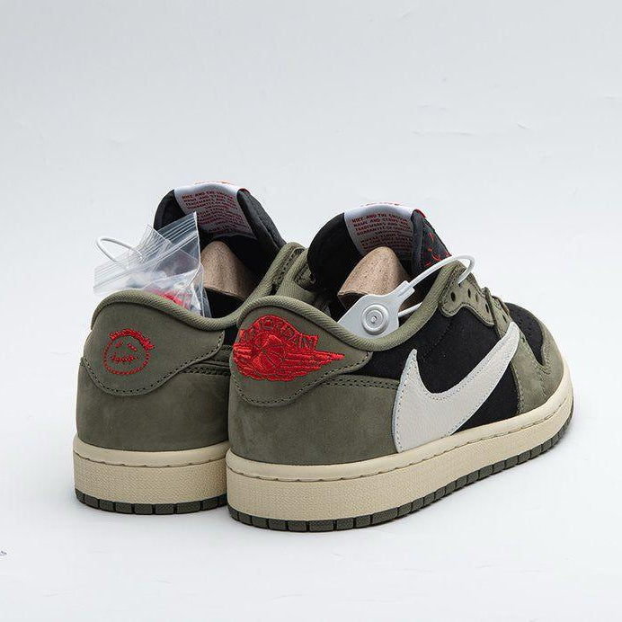 Travis Scott x Air Jordan 1 Low OG "Black Olive"