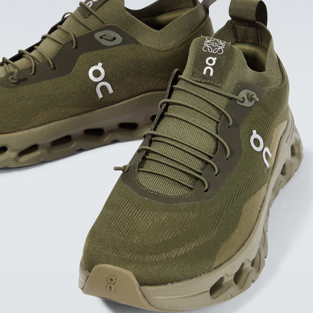 On Cloud x Loewe khaki Green