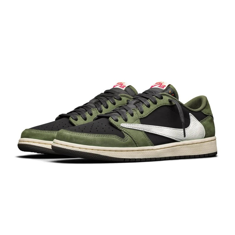 Travis Scott x Air Jordan 1 Low OG "Black Olive"