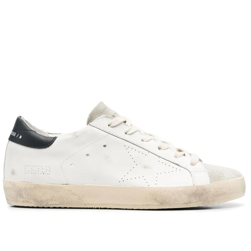 Golden Goose Super-Star distressed lace-up sneakers