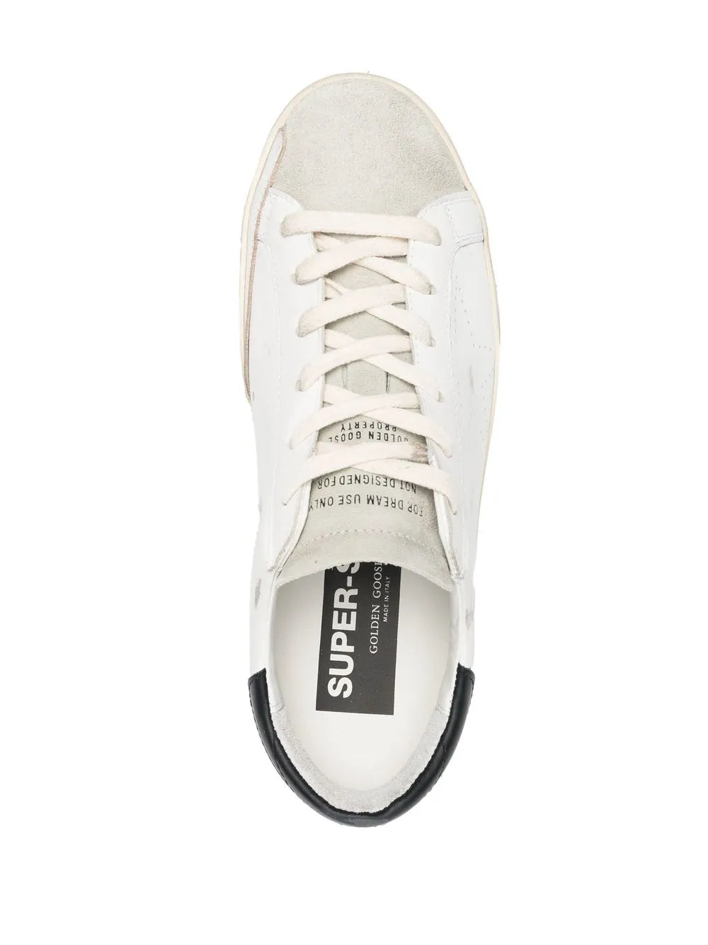 Golden Goose Super-Star distressed lace-up sneakers