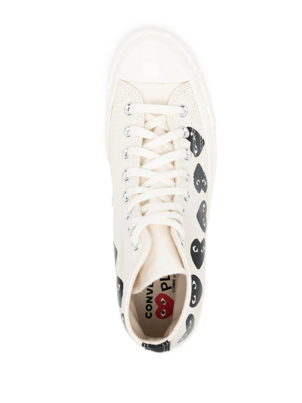 Comme Des Garçons Play x Converse Chuck 70 high-top White/Black