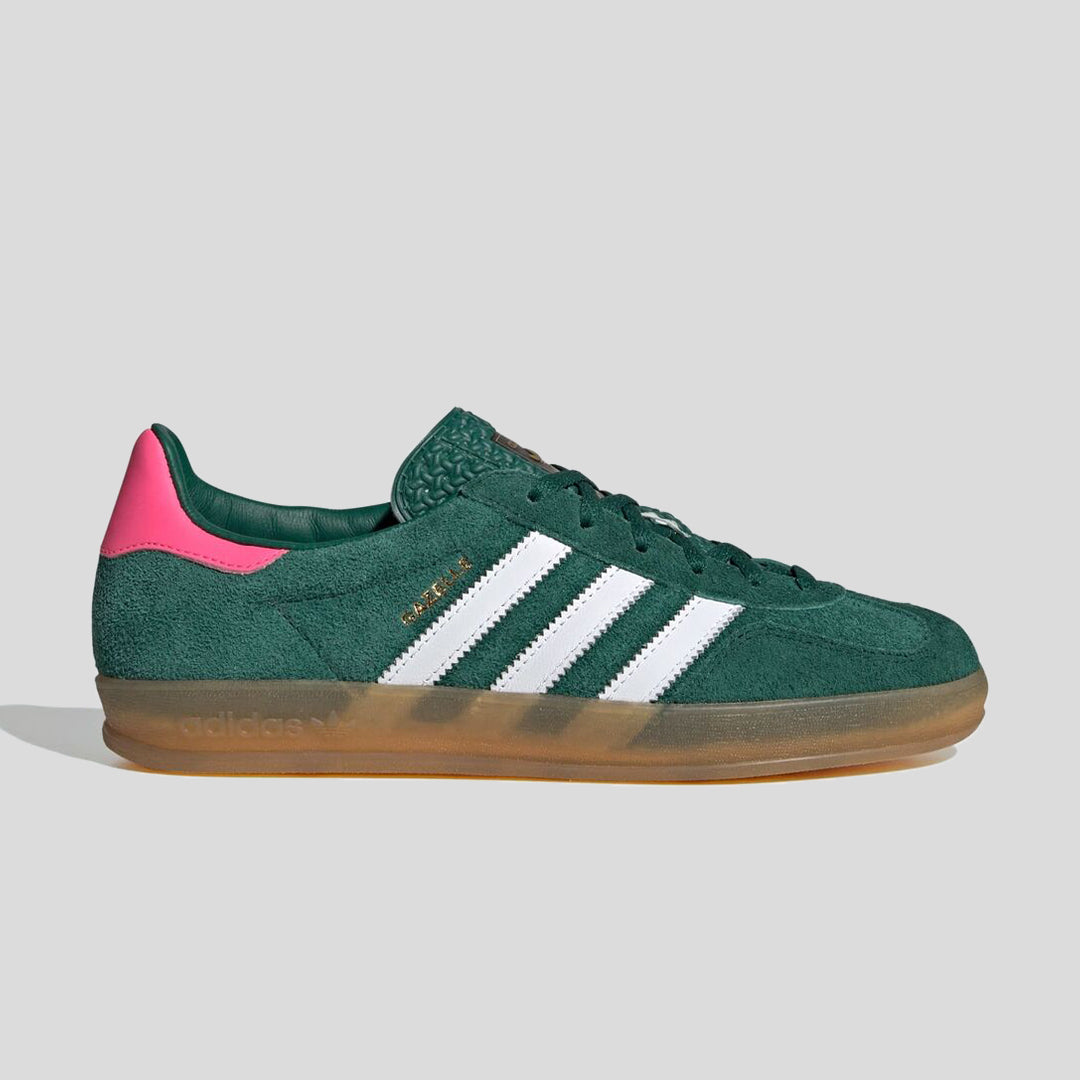 Adidas Gazelle Indoor Collegiate Green Lucid Pink