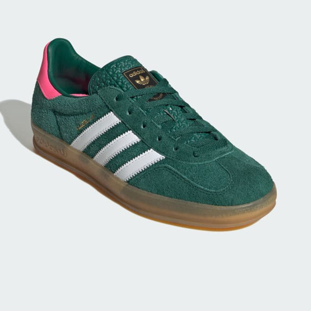 Adidas Gazelle Indoor Collegiate Green Lucid Pink