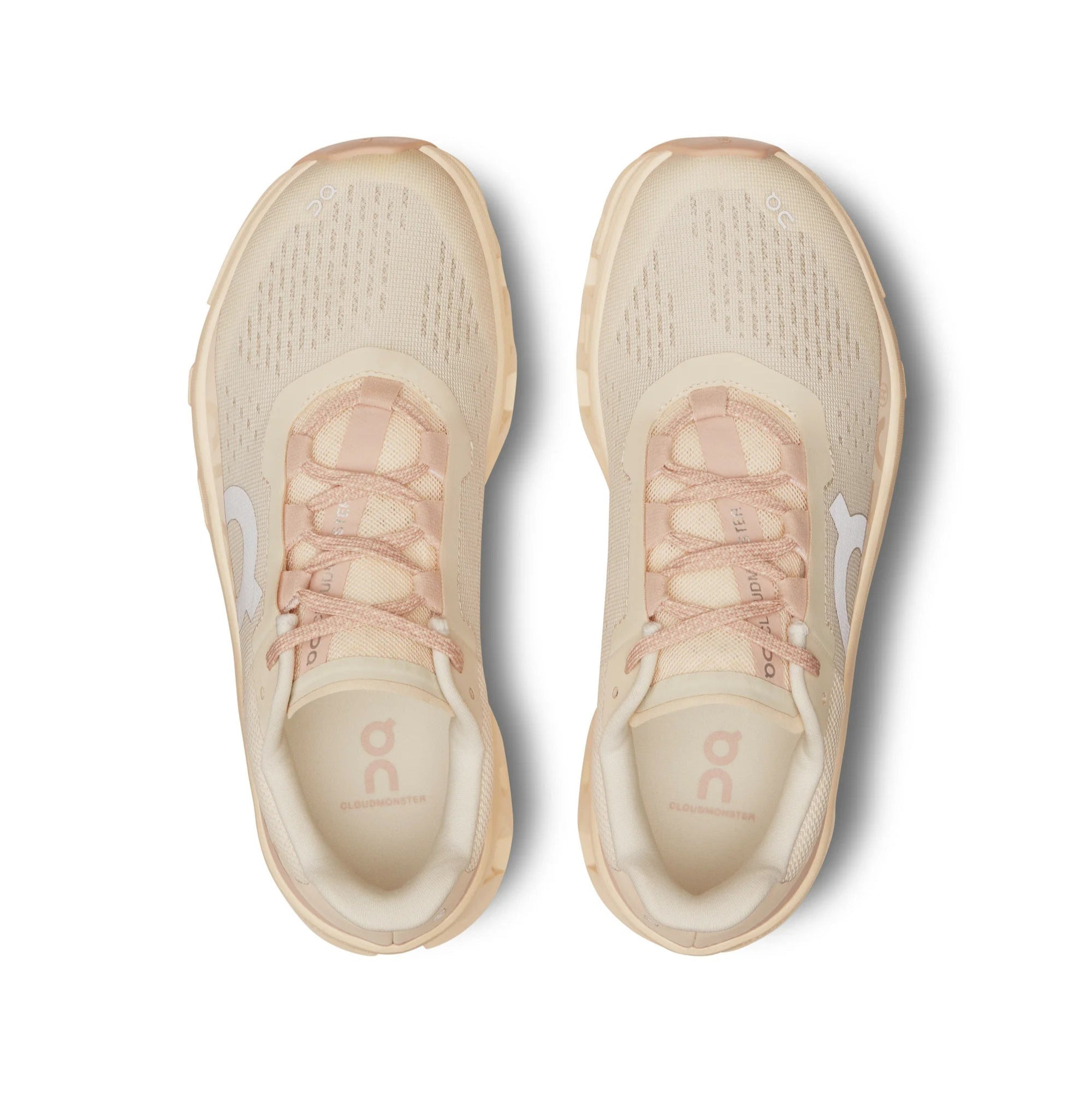 On ClousMonster - Road running shoes - moon fawn