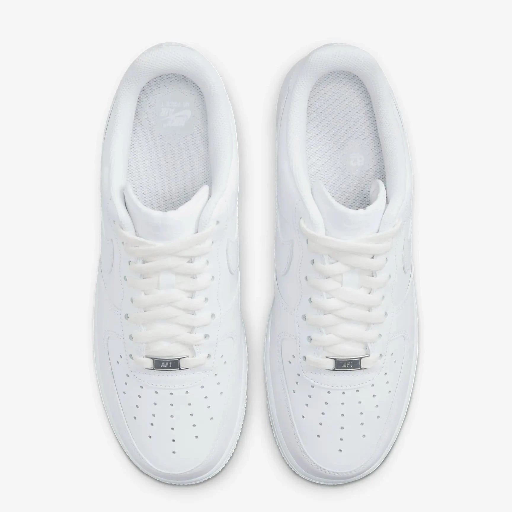 Nike Air Force 1 Low in color all white