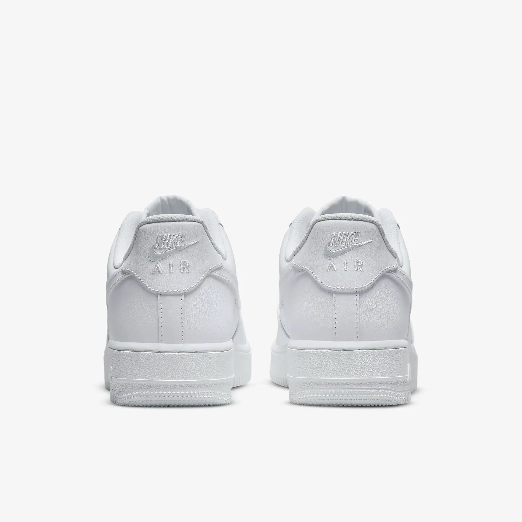 Nike Air Force 1 Low in color all white