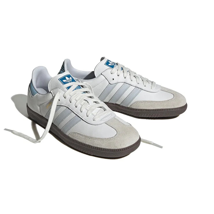 Adidas Samba OG Sneakers - Halo Blue / White