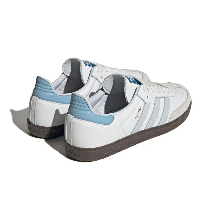 Adidas Samba OG Sneakers - Halo Blue / White