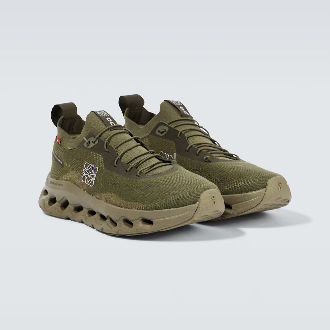 On Cloud x Loewe khaki Green