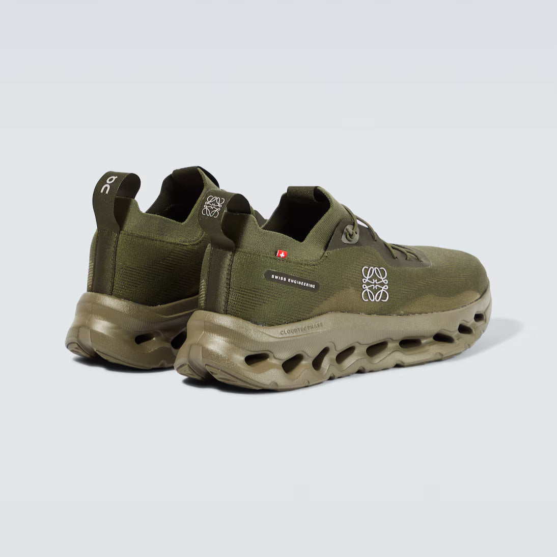 On Cloud x Loewe khaki Green