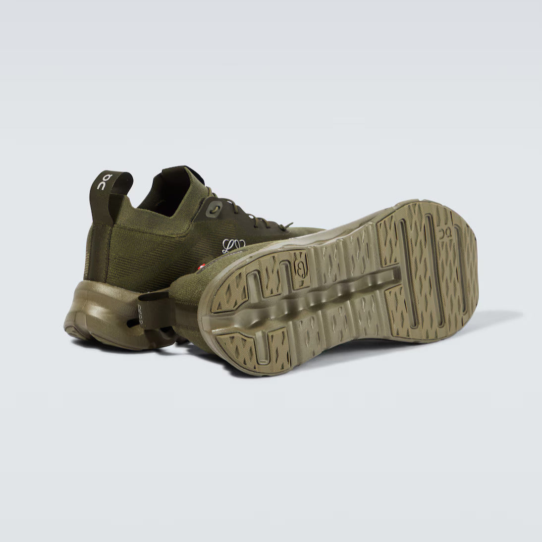 On Cloud x Loewe khaki Green