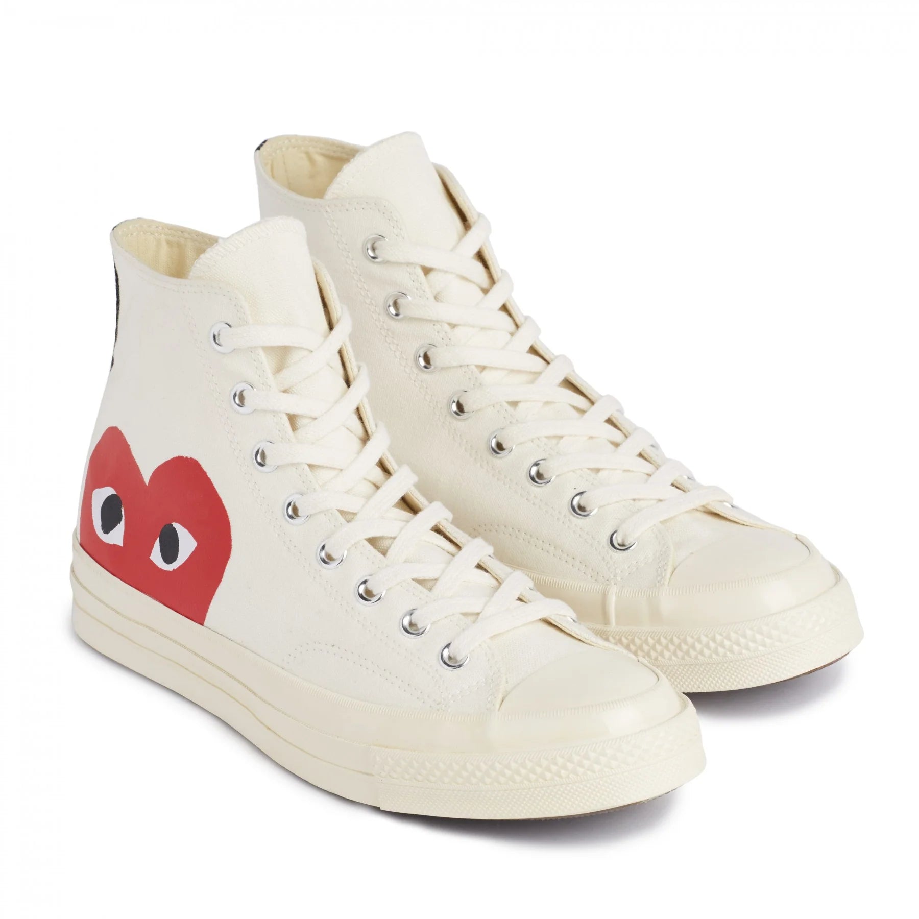 Comme des Garçons x CONVERSE PLAY Chuck Taylor'70 High Top White/Red