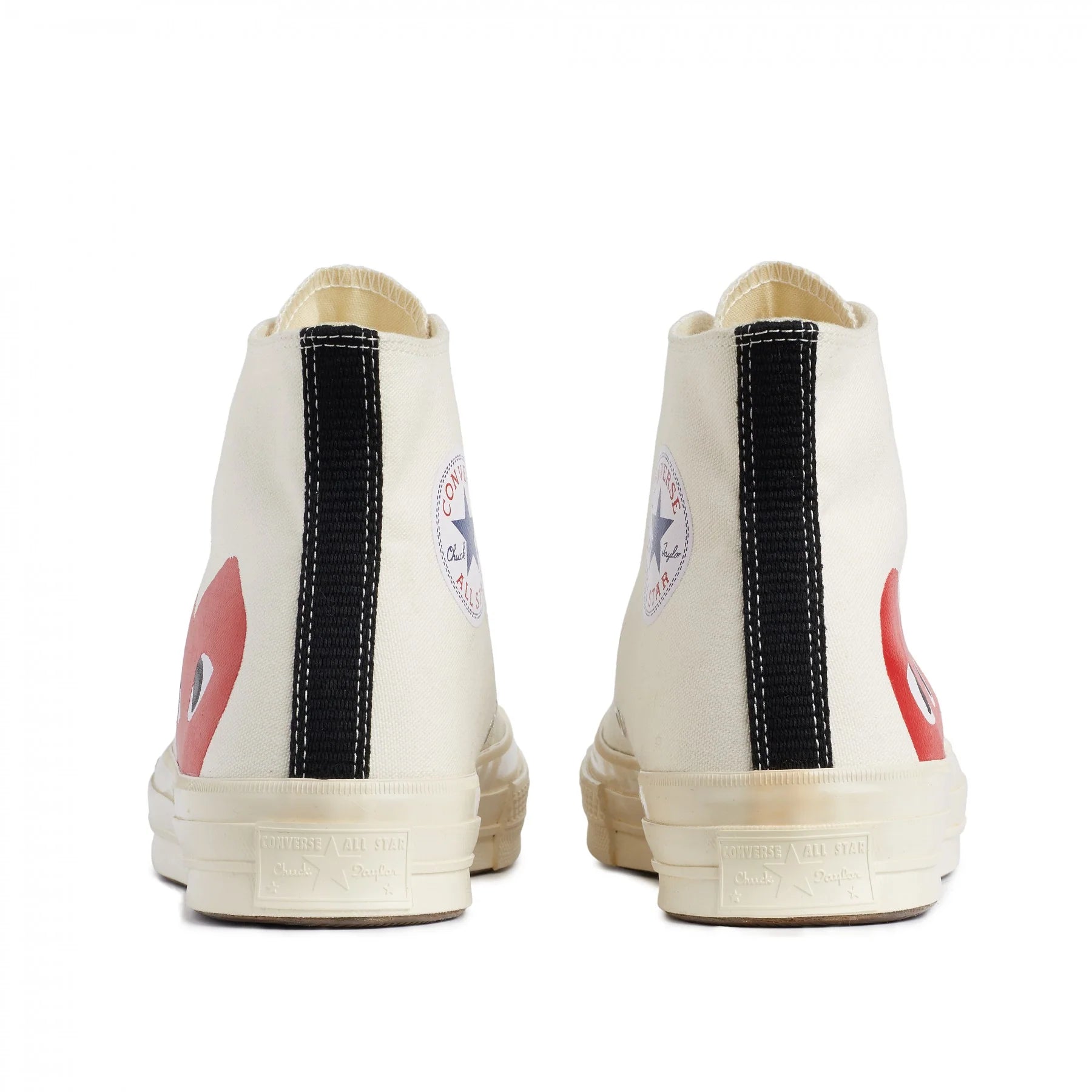 Comme des Garçons x CONVERSE PLAY Chuck Taylor'70 High Top White/Red