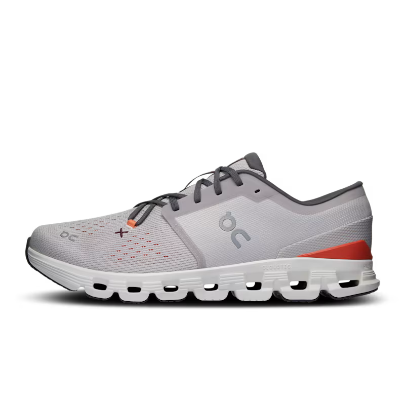 On Cloud X 4 Silver/Flame