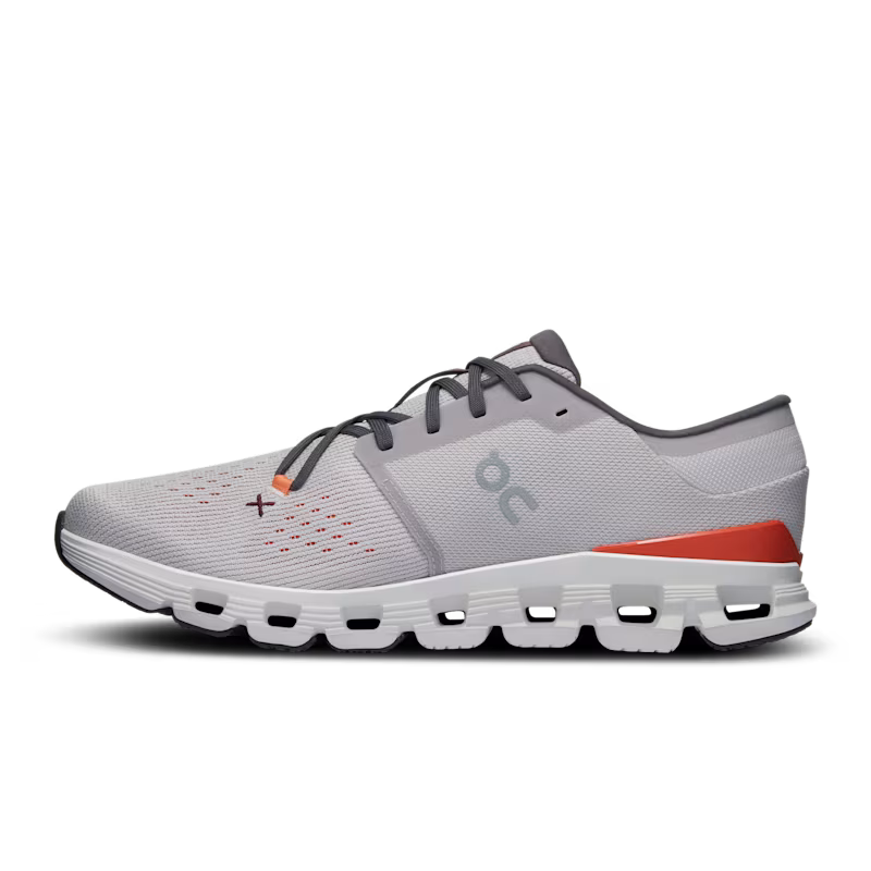 On Cloud X 4 Silver/Flame