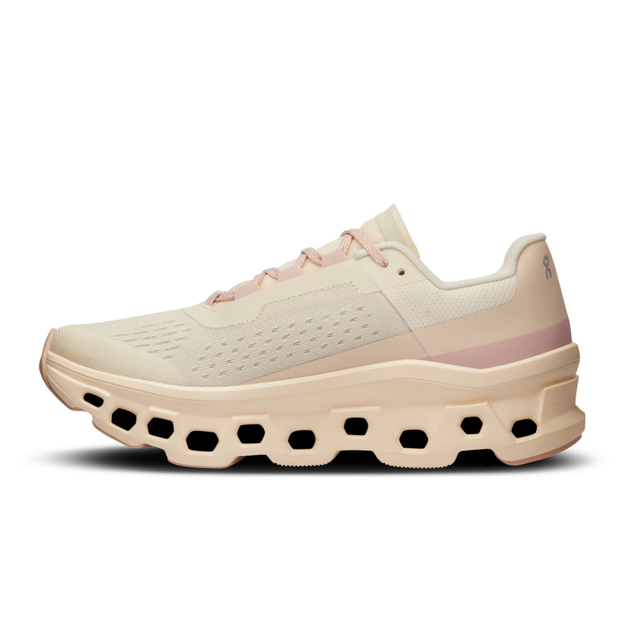 On ClousMonster - Road running shoes - moon fawn