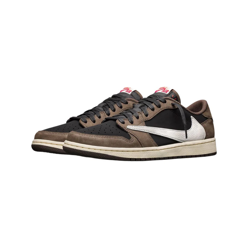 Air Jordan 1 Low OG x Travis Scott Black Sail Dark Mocha