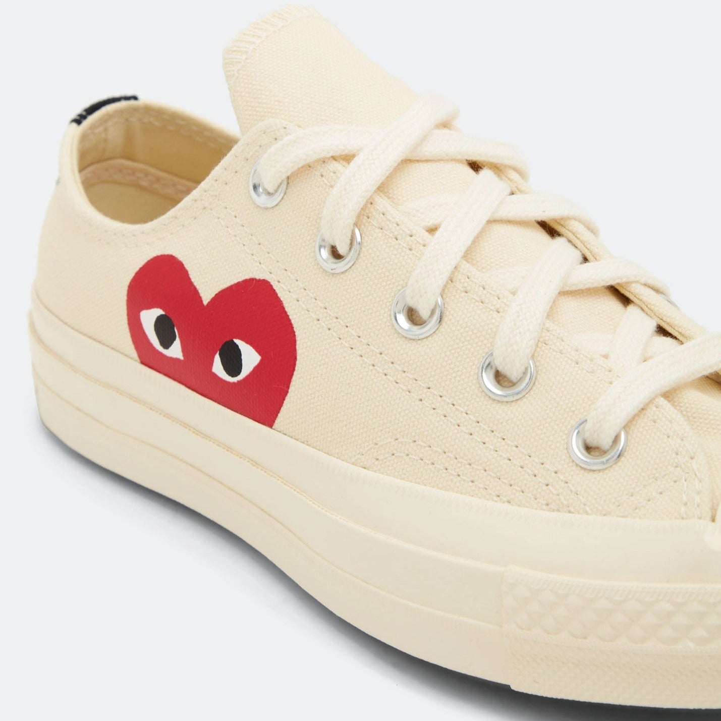 Comme des Garçons PLAY X Converse Low Top White/Red